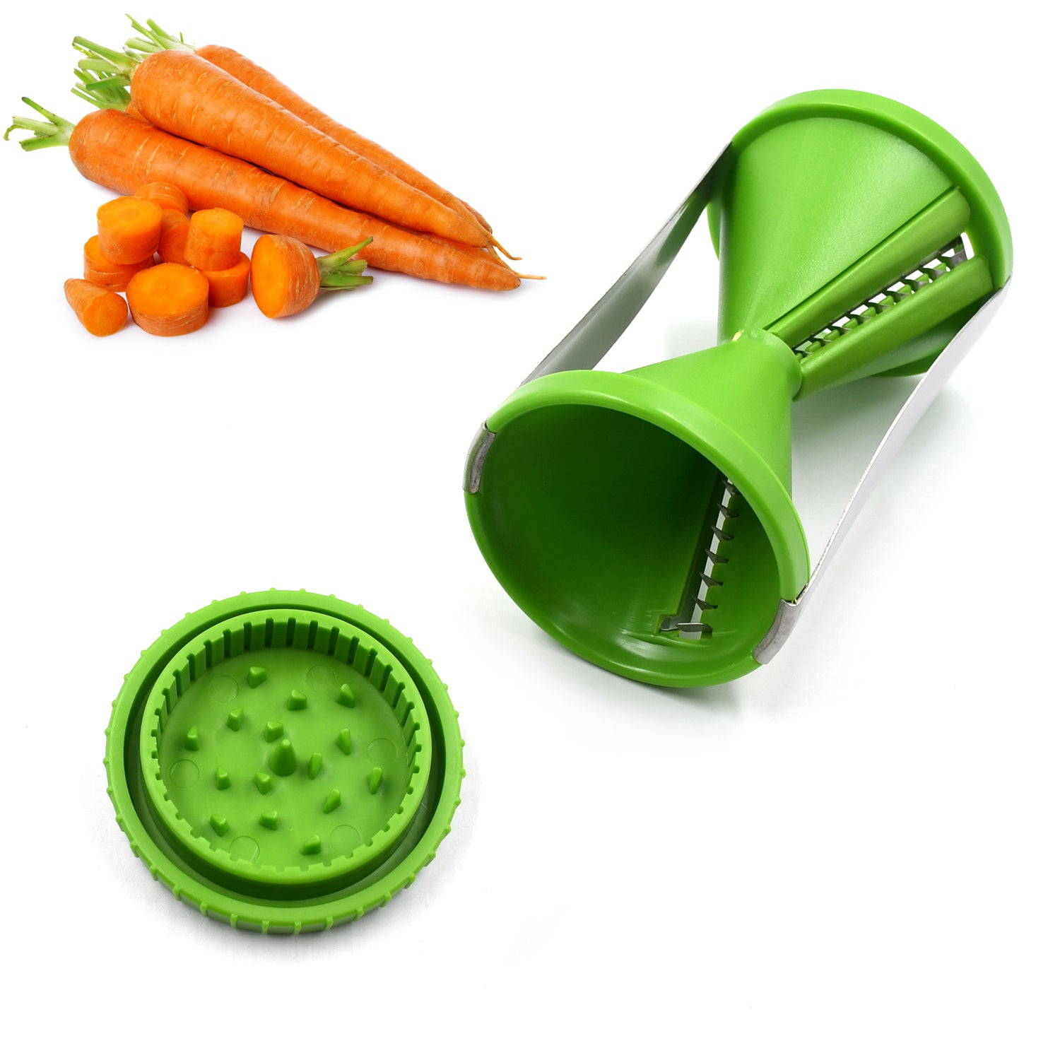 1853 Portable Spiralizer Vegetable Slicer Handheld Spiralizer Peeler Stainless Steel Spiral Slicer For Salad Vegetables Fruit Slicer 1853 Portable Spiralizer Vegetable Slicer Handheld Spiralizer Peeler Stainless Steel Spiral Slicer For Salad Vegetables Fruit Slicer